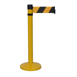 Poteau jaune RS4 Viso - sangle 4 m - noire-jaune - larg. 100 mm